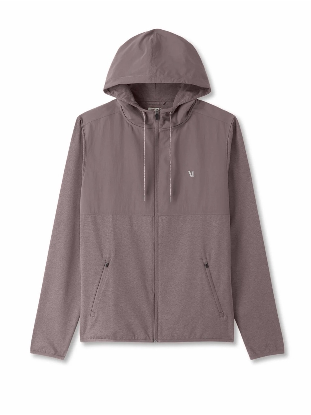 Vuori Men's Sunday Element Full-Zip Jacket in Huckleberry